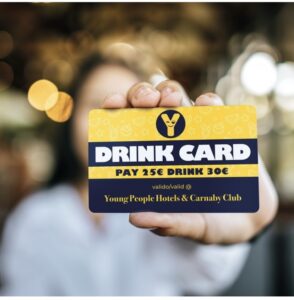 drink card - offerta - bar - hotel morfeo - carnaby club
